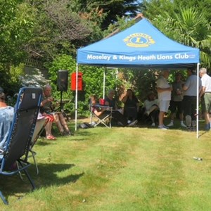 Moseley and kings Heath Lions Club Club handover event yesterday July 19th