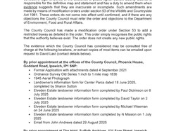 Brandon Town Council Notice Board