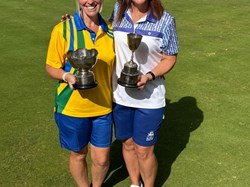 Championship winner Kelly with finalist Nikki