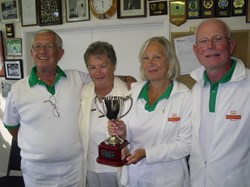 Bovey Tracey Bowling Club Phear Park Centenary Cup Winners 2017