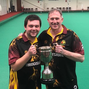 Graham Smith and Stephen Harris - Men’s County Pairs Winners