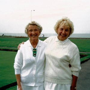 1995 Finals Day - Helen Musselwhite & Barbara Line