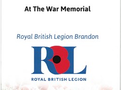 Brandon Town Council Remembrance Day 2025