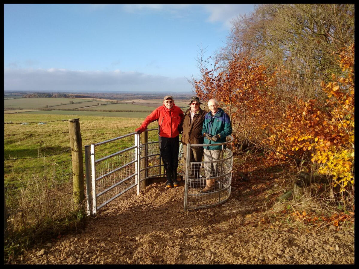 Last kissing gate in Hannington