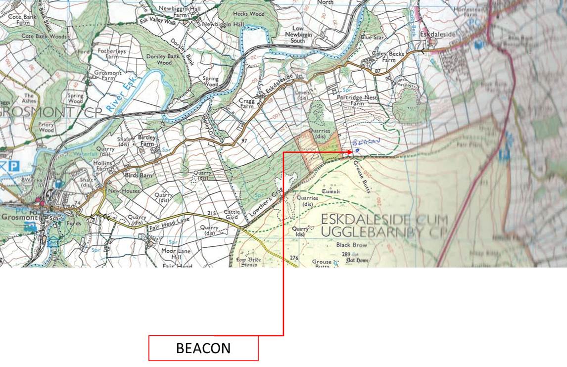 Eskdaleside cum Ugglebarnby Eskdaleside Beacon