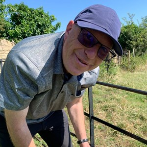 Meadow View Cemetery hedge planting - Cllr Chris Bird