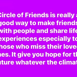 Circle of Friends CIC Feedback