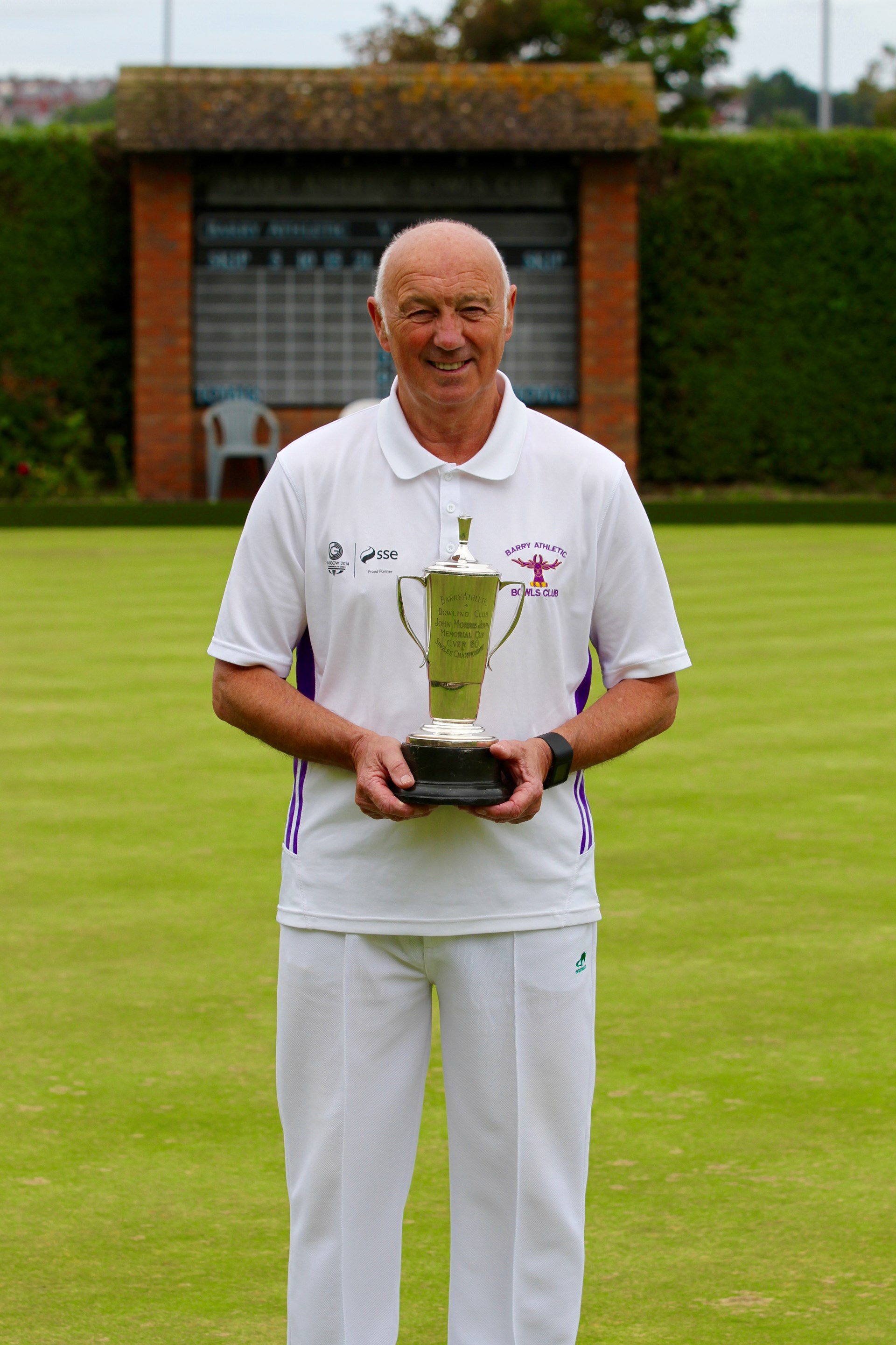 Geoff Whittaker Over 60's Winner