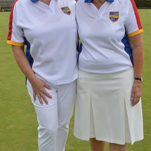 Ladies Championship  Winner Sheila O'Keefe (right)  Runner up  Ann McGillivary (left)