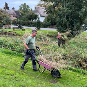 West Dean Parish Council River Clearance 2025