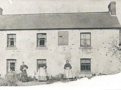 Jane Armstrong outside Lowther Arms