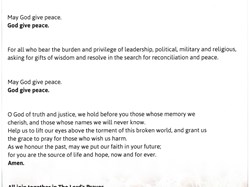 Brandon Town Council Remembrance Day 2025