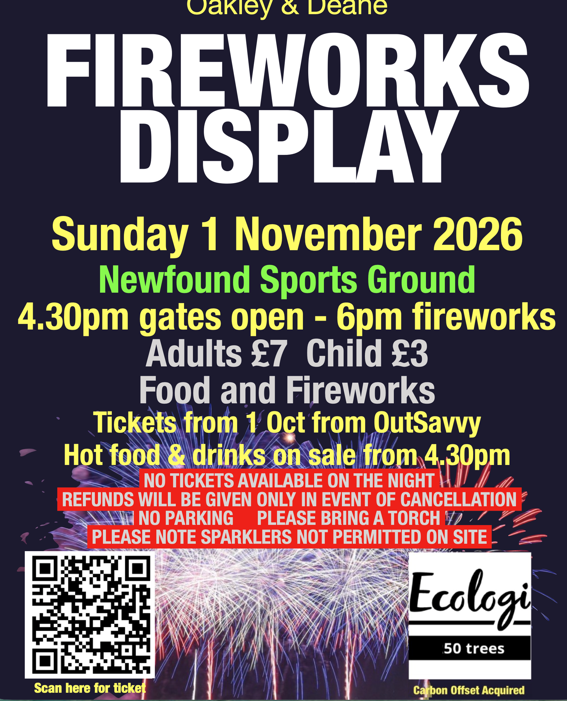 Fireworks poster 2026