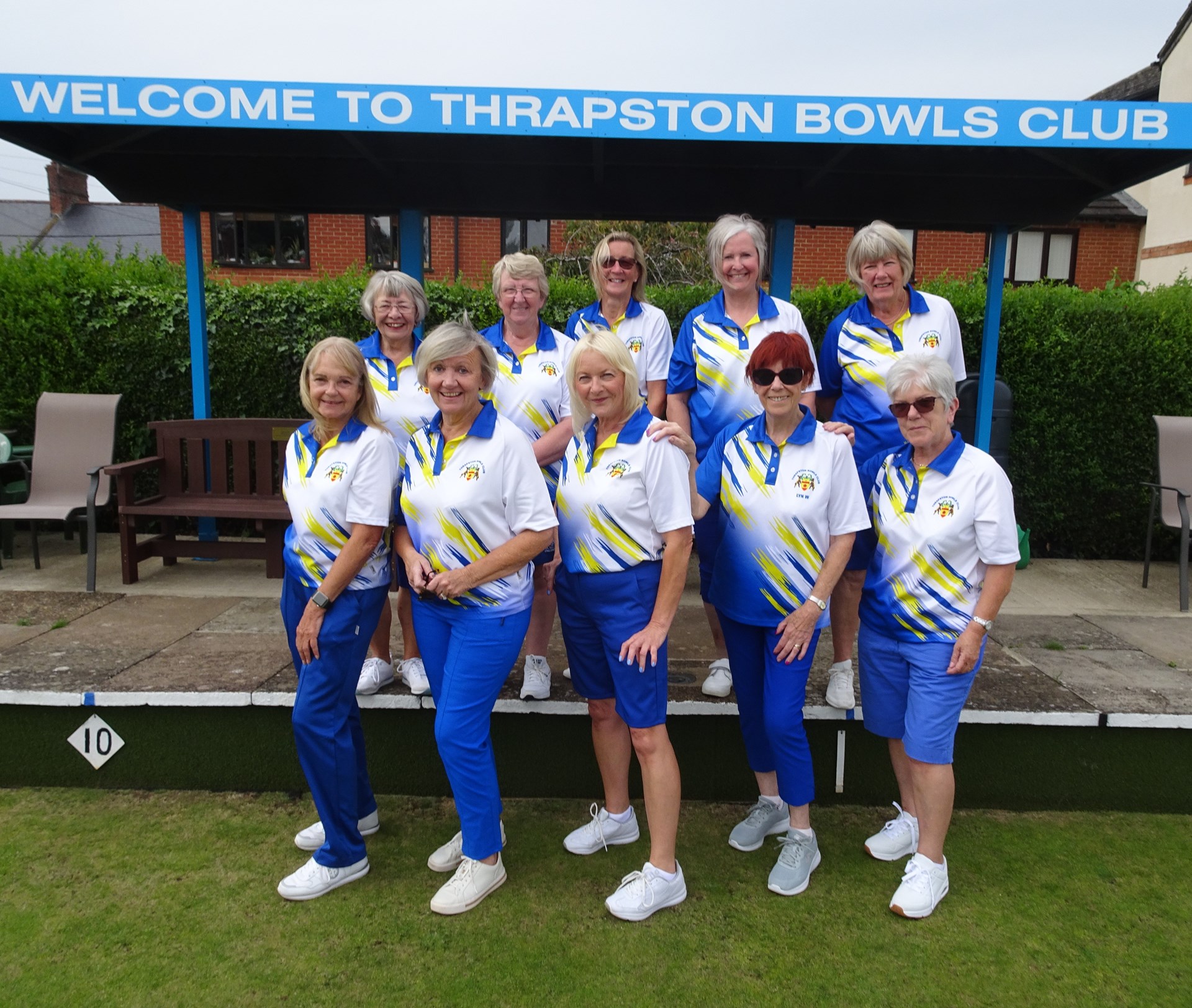 Thrapston Bowls Club. Ladies August 2024