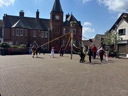 Brandon Town Council Maypole Dancing and Makers Market 2026