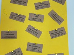 Main Raffle Voucher Prizes