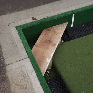 Cowplain Bowling Club The Laying of the Carpet