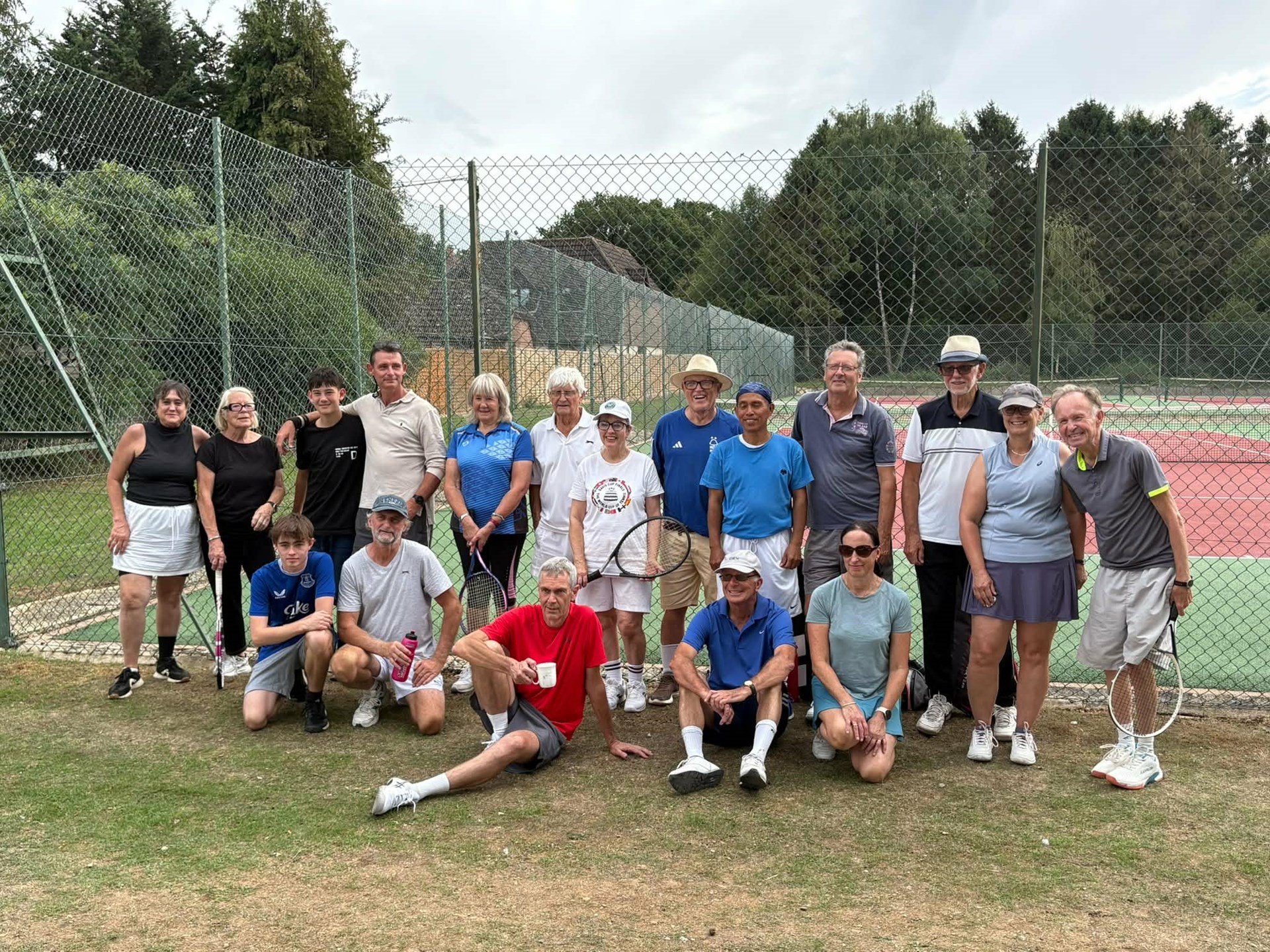 Our tournament players on Sunday