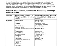 Brandon Town Council Notice Board