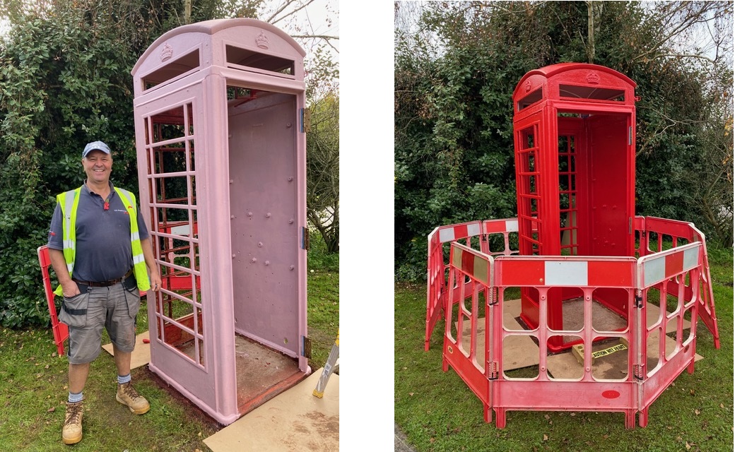 Ampfield Parish Council Telephone Kiosk