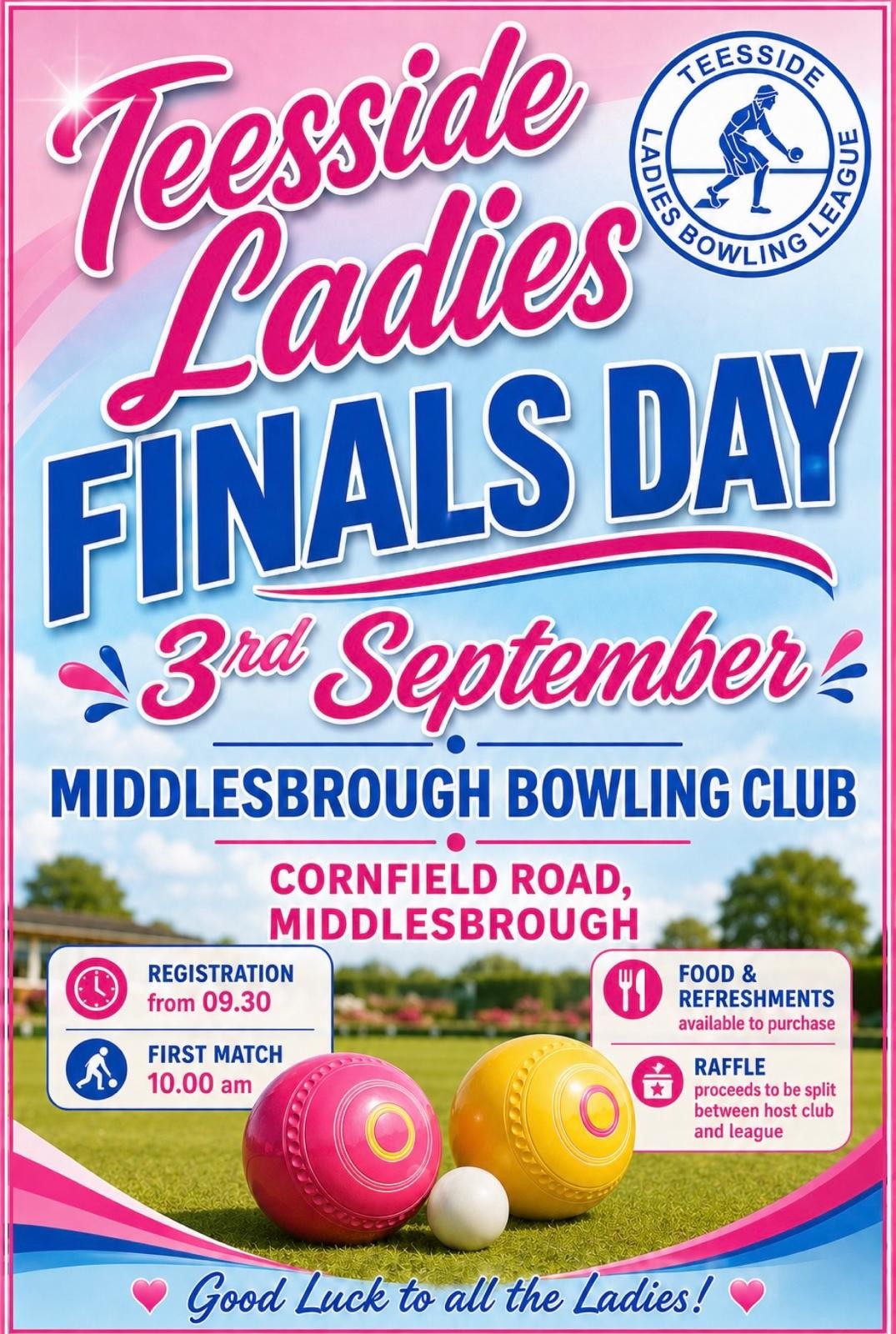 Teesside Ladies Bowling League Home