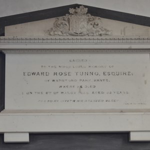 Tunno Memorial, 1863