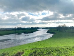 2023 River Eden from Parish Hall grounds