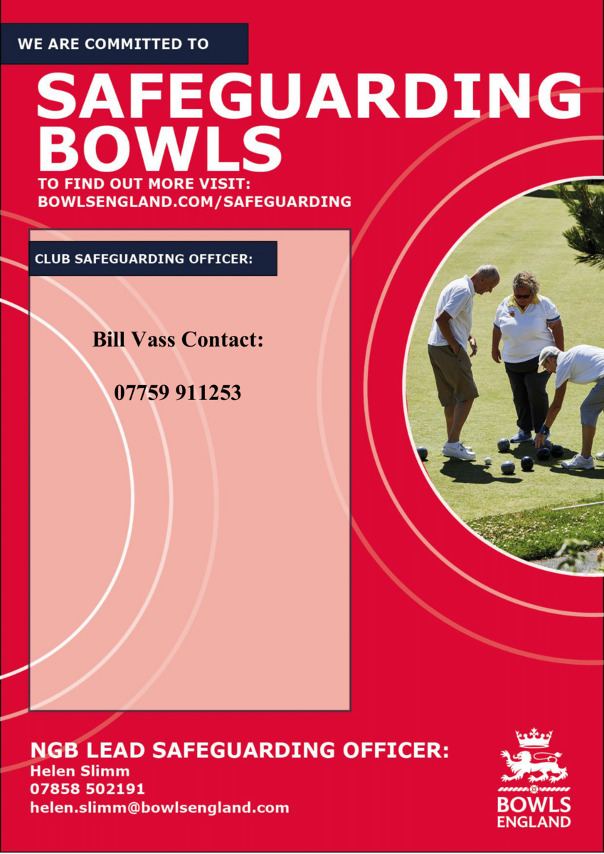 Ruislip Bowls Club Safeguarding Contacts