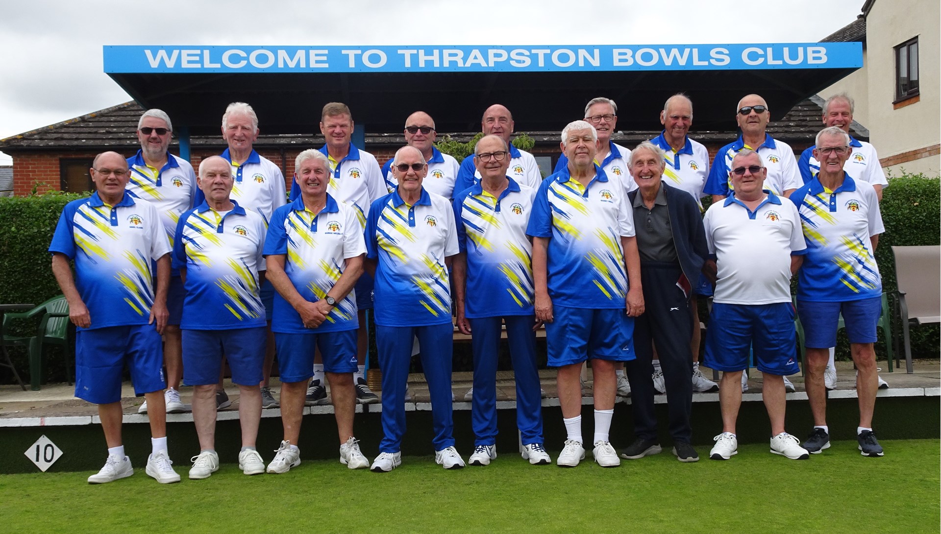 Thrapston Bowls Club. Men July 2024