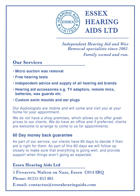 Essex Hearing Aids Ltd