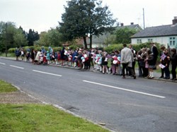 Bucklebury History Group Queen Elizabeth II visits Bucklebury