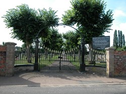Brandon Cemetery Entrance