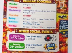 Middlesbrough Bowling Club Social Events Coming Soon