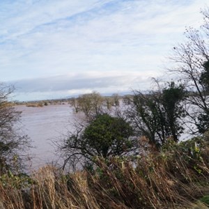 2015 Dec Floods from Beaumont Parish Hall