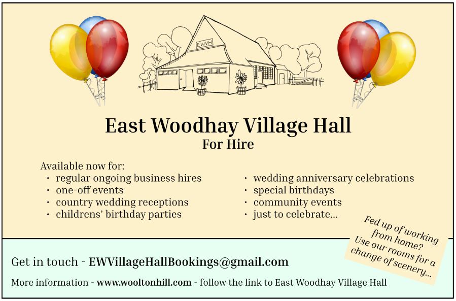 East Woodhay Village Hall About Us