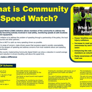 What is Community Speed Watch