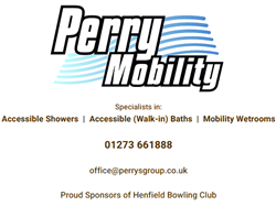 Henfield Bowling Club Our 2025 Sponsors