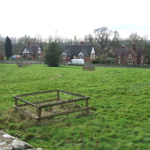 Quatt Village Seen from the Churchyard