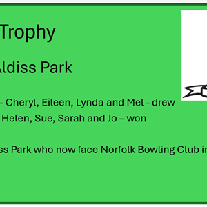 Aldiss Park Bowls Club Home