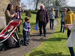 Church of the Holy Cross, Tetcott 2022 jan - sept