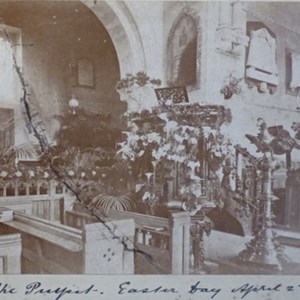 The Pulpit. Easter Day April 2nd 1893.