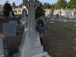 Montague Browne's grave, Dean's Grange Cemetery, Dublin