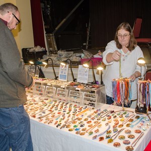 Jewellery stall at Craft Fair
