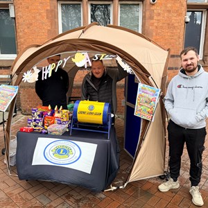 Crewe Lions Club Nantwich Jazz Festival egg tômbola