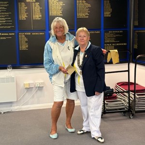 Ladies Singles Championship Runner Up - Julie Brooks