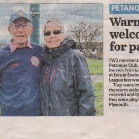 Wellington Petanque Club Press cuttings archive