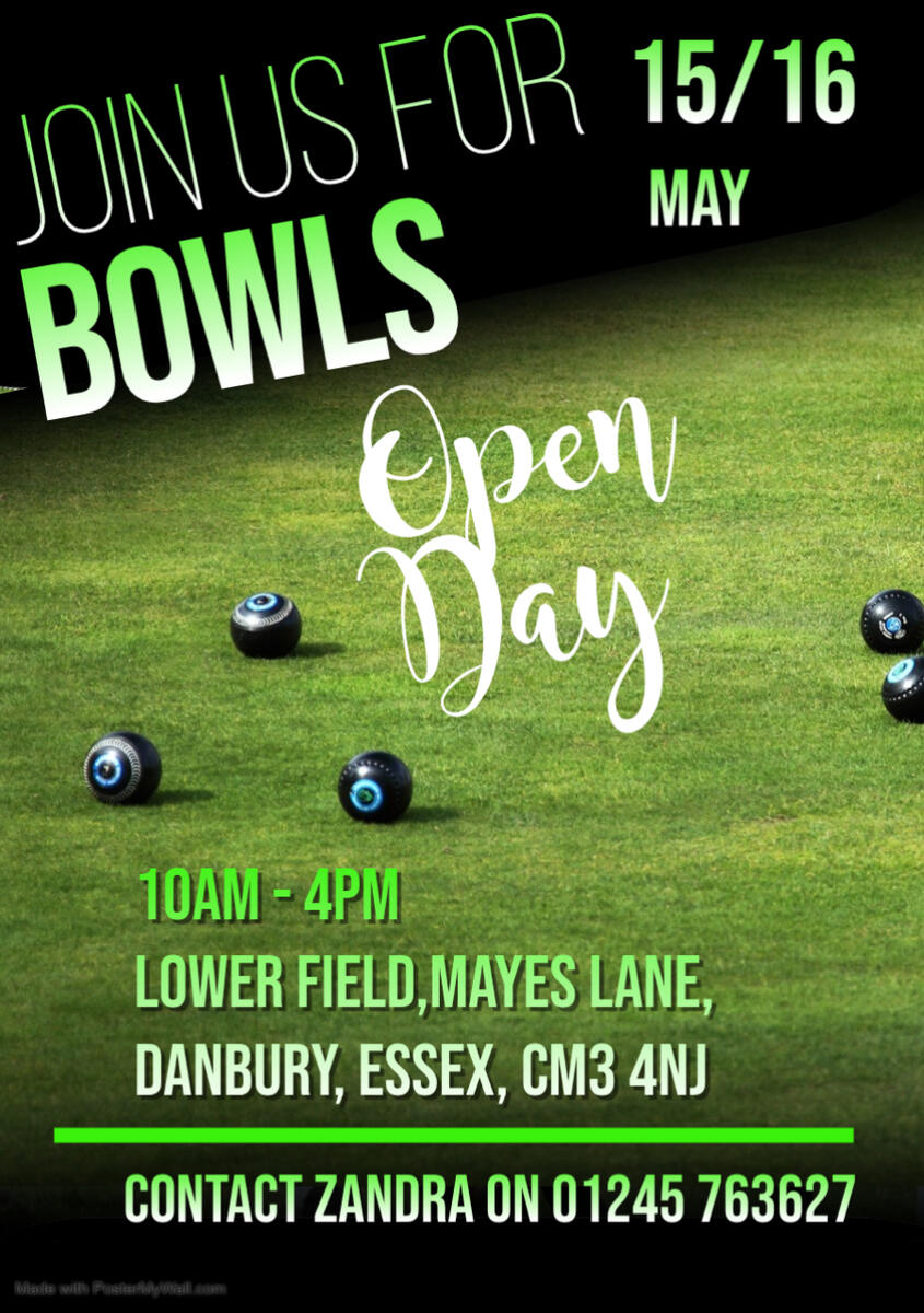 Danbury Bowls Club Open Day
