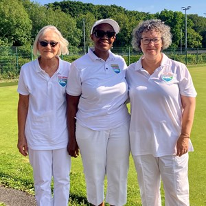 Ladies Lifeboat Triples team, great effort!