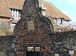 The King's Lodging. With the door of the old Town Gaol.