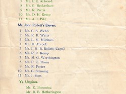 Memories of Alton, Hampshire Ye Old Tyme Cricket Match : 1951